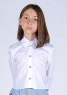 Camicia Bottoni Gioiello Fun&Fun Chic bambina