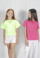 T-shirt normal fit cotone Fun&Fun bambina