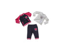 Completo Tuta Neonato con Pantalone e Giacchino Grafica Orsetto Marc Ellis bambina