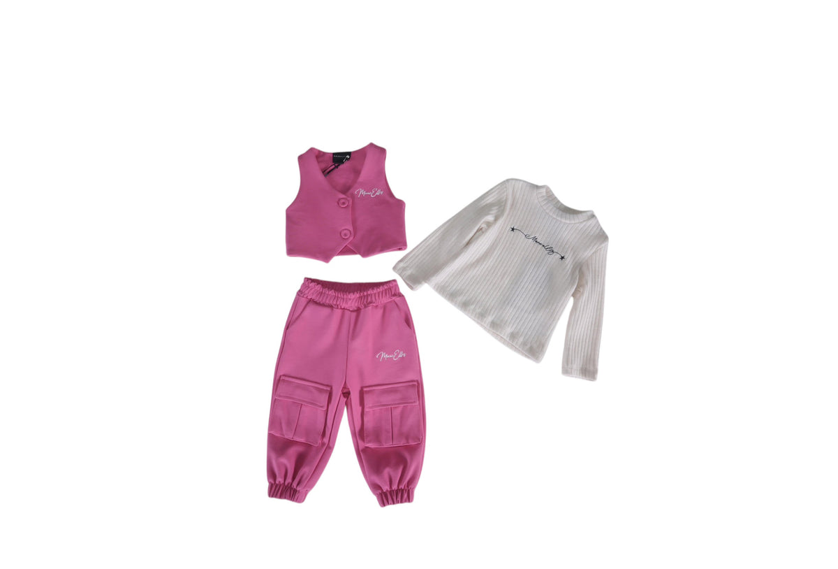 Gilet Neonato in Shocking Pink o Turchese Marc Ellis bambina