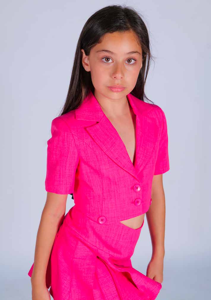 Giacchino cropped cotone comfort Marc Ellis bambina Junior
