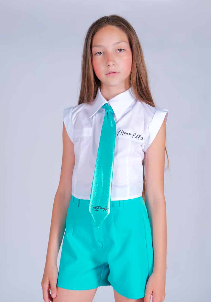 Cravatta e camicia Marc Ellis bambina