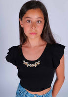 Top Cropped Raffinato Junior Marc Ellis Junior bambina