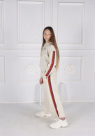 Pantalone a Gamba Larga con Bandina Marc Ellis bambina
