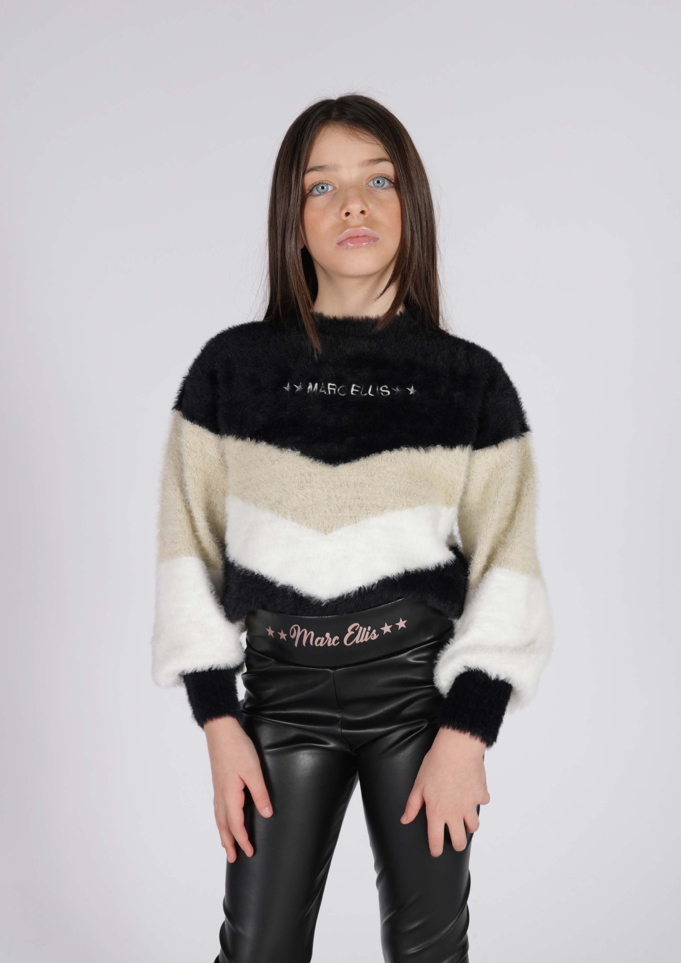 Maglia Jacquard Multicolor Marc Ellis Junior bambina