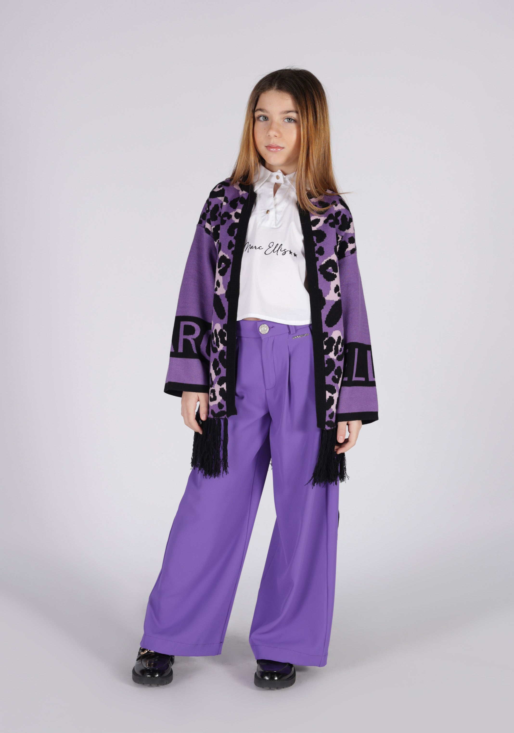 Cardigan Jacquard Marc Ellis bambina