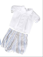 Completo con Coulotte a Righe e Maniche a Righe Siviglia bambino