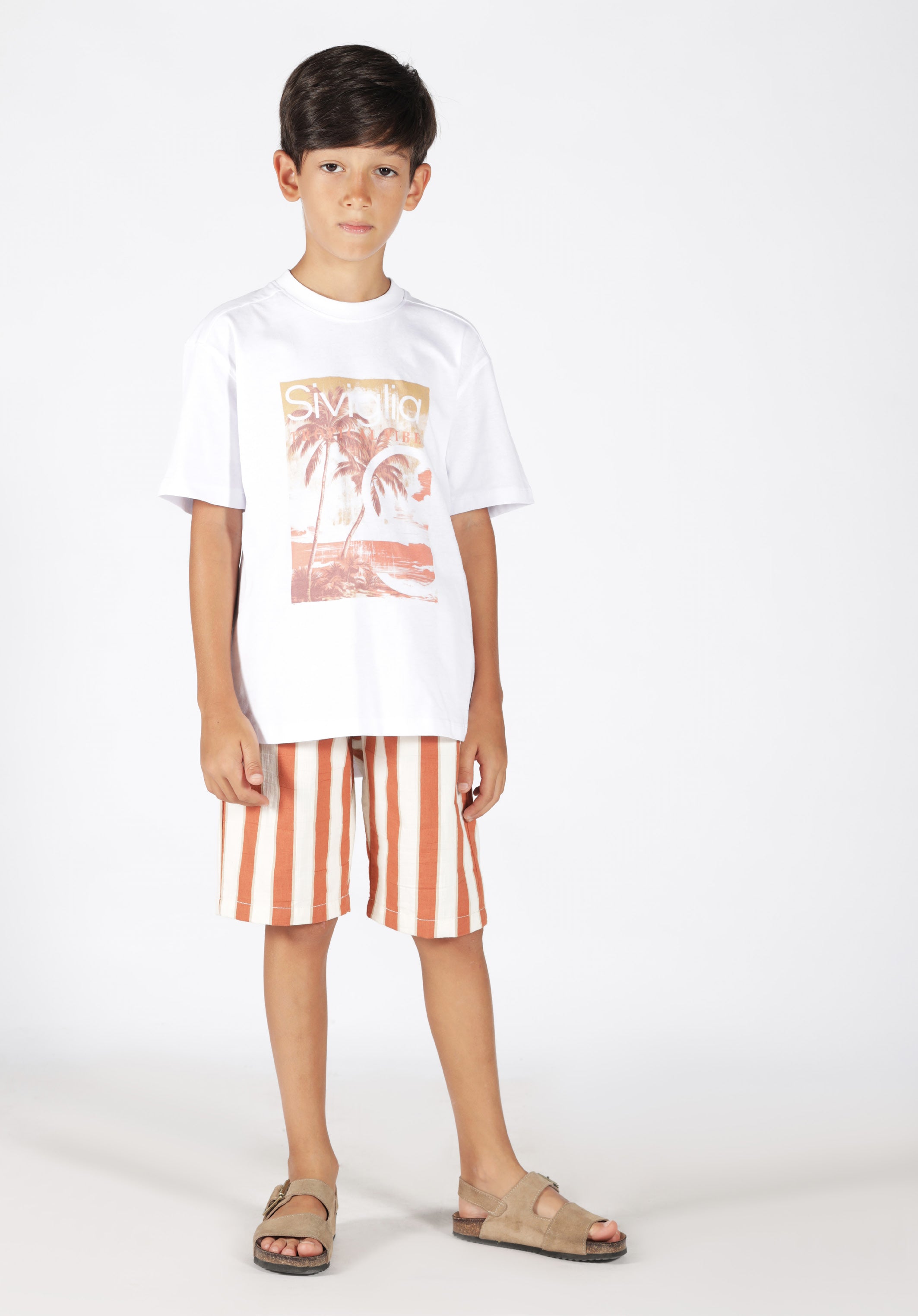 T-shirt con Grafica Siviglia bambino
