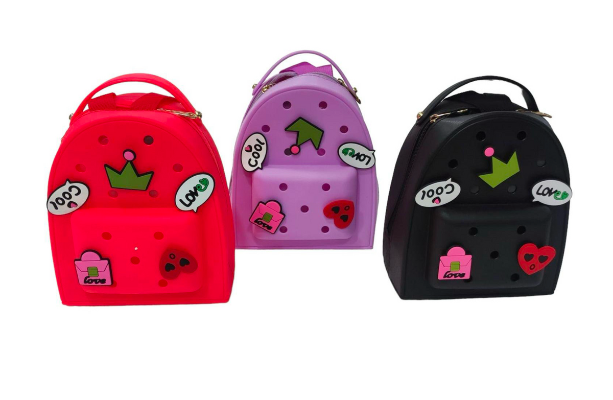 Zaino zainetto nero Fun&Fun bambina