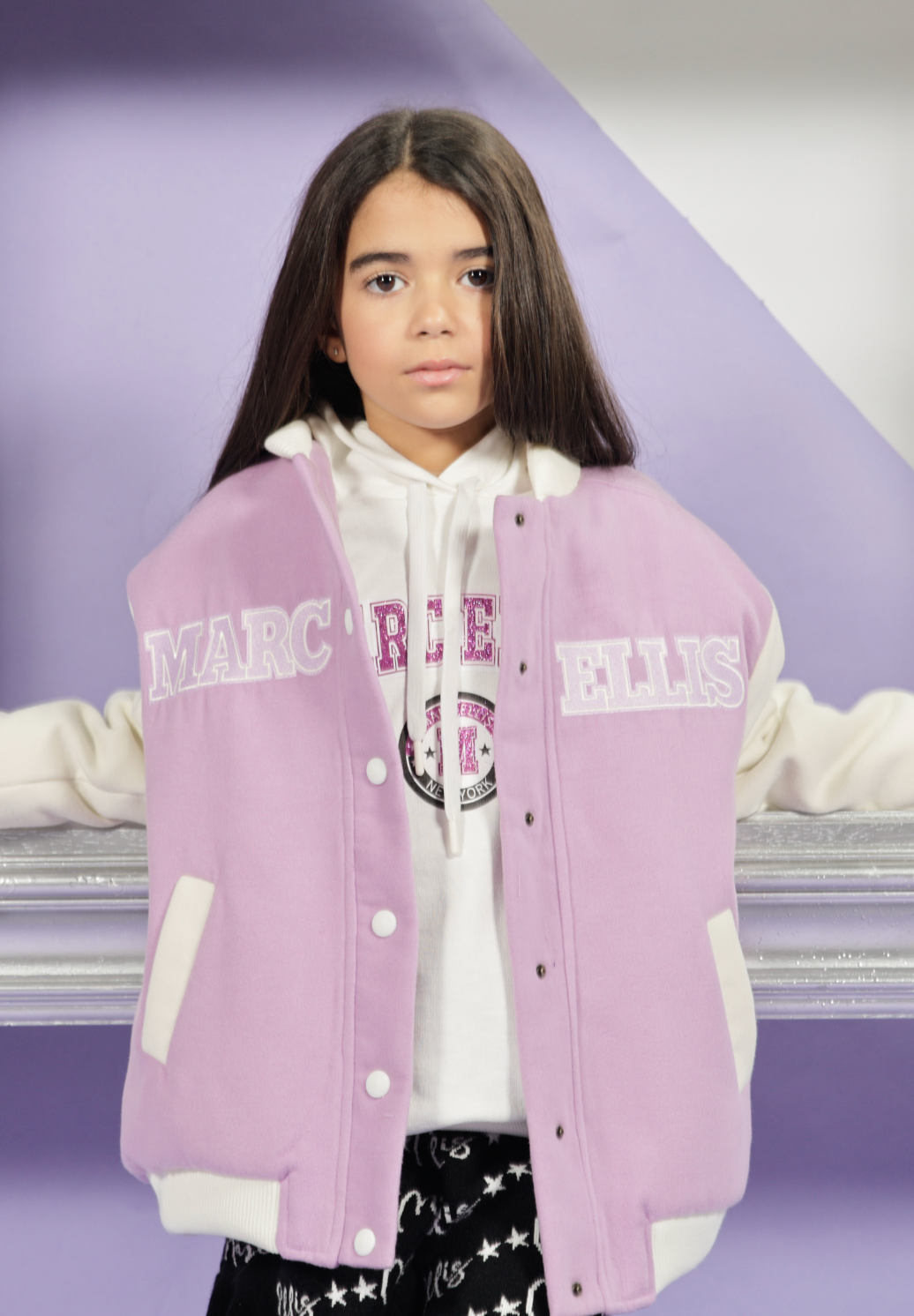 Giubbino fucsia Marc Ellis bambina Junior