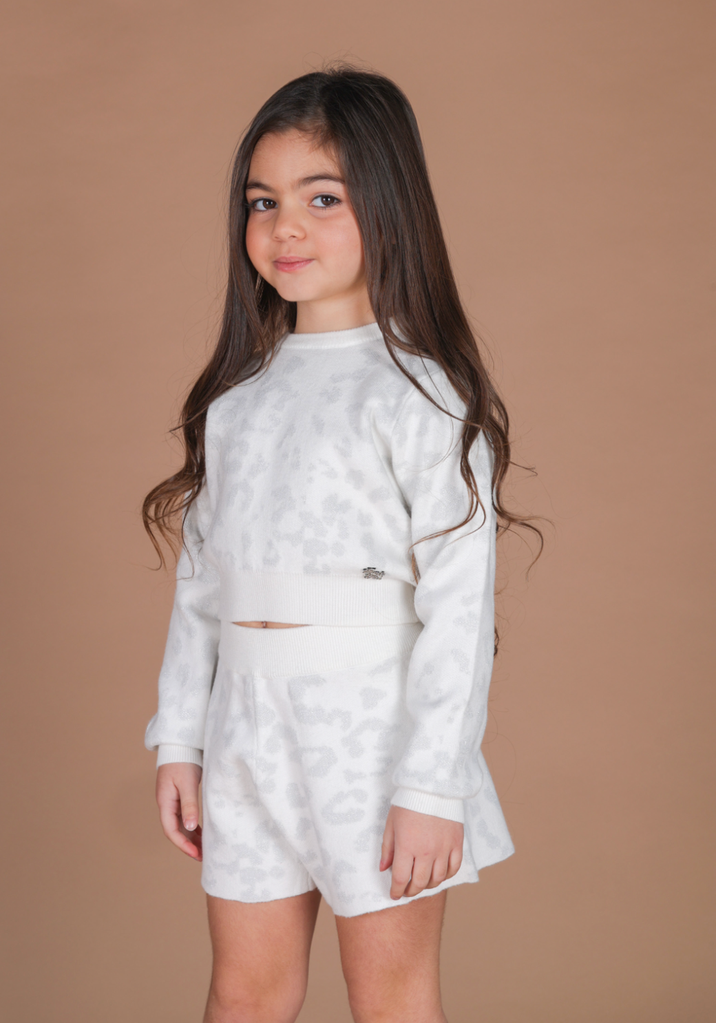 Maglia bianco panna Fun&Fun Chic bambina