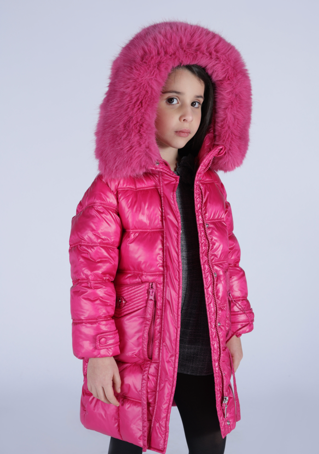 Giacca giubbino fucsia Fun&Fun bambina
