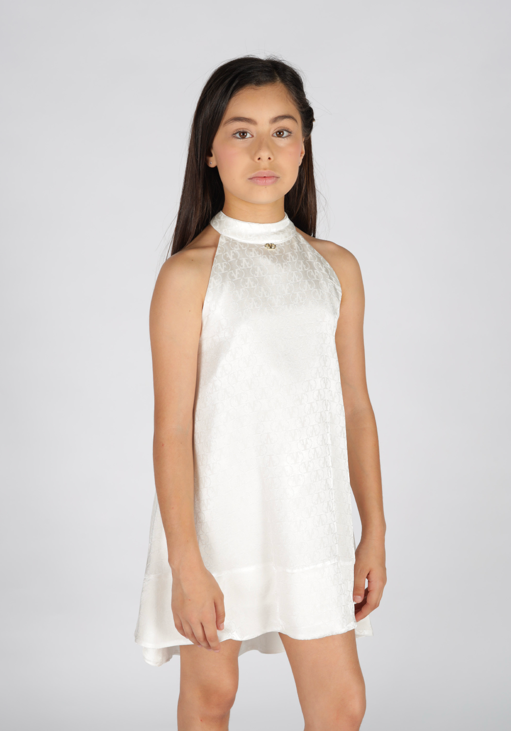 Abito svasato fiocchetto Fun&Fun Couture bambina
