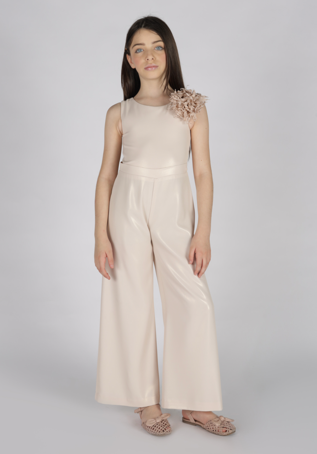 Tuta lunga volant Fun&Fun Couture bambina
