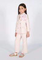 Pantalone dritto vita regolabile Fun&Fun Couture bambina