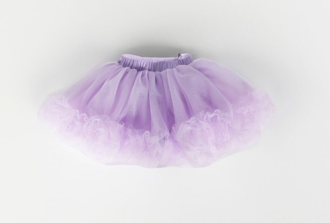 Gonna tulle fiori bustino elastico Fun&Fun bambina