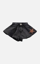 Short Denim Stella Strass Marc Ellis bambina