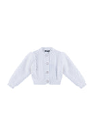 Maglia Cardigan in Lana Smacchinata Neonata Fun&Fun bambina