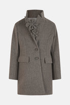 Cappotto in Panno con Fiori Junior Fun&Fun Chic Bambina - FW26