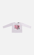 T-shirt bianca Fun&Fun neonata