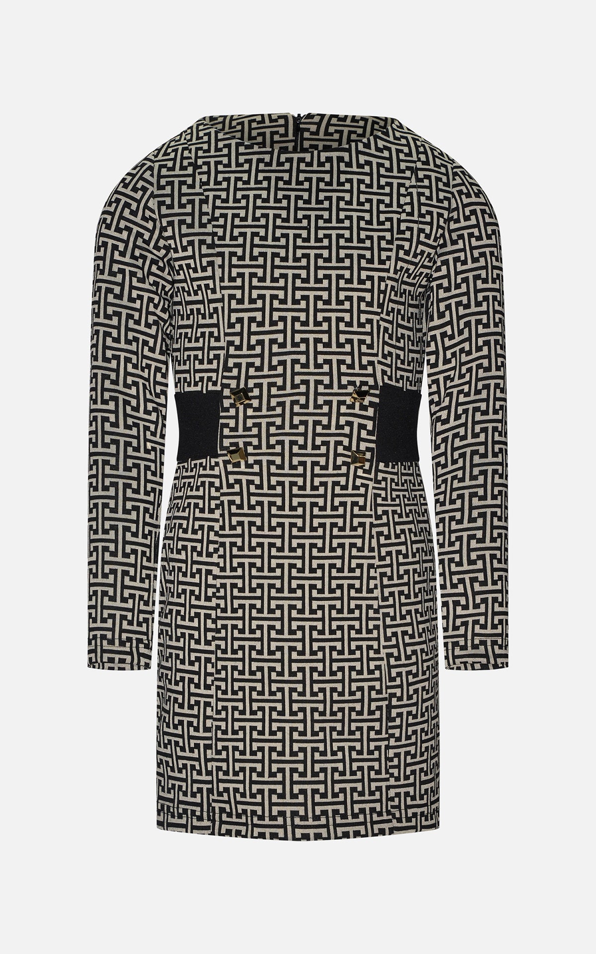 Abito punto Milano geometrico Hate-Love bambina