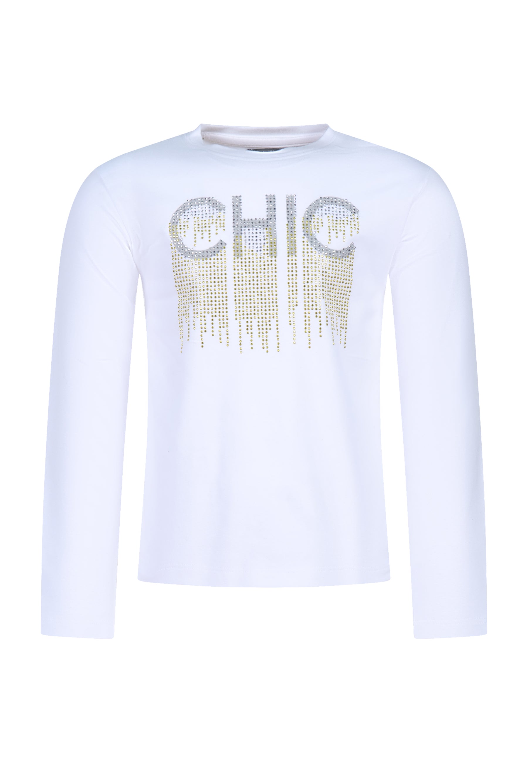 T-shirt bianco panna Fun&Fun Chic bambina