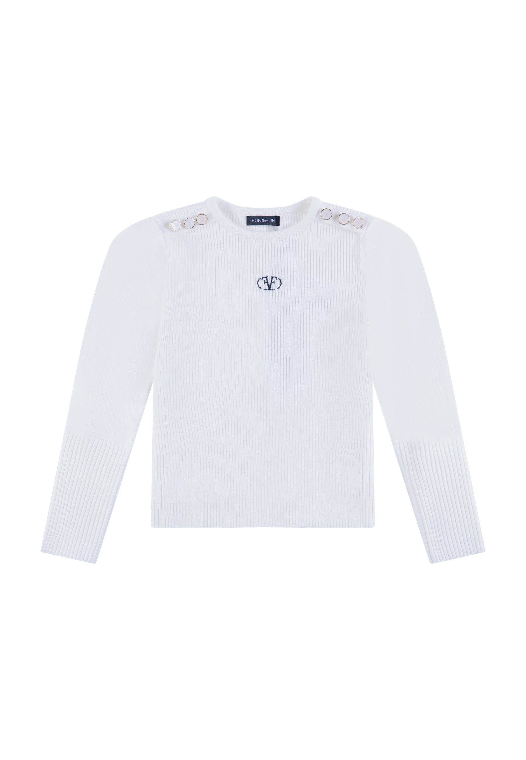 Maglia Maglioncino in Lana Smacchinata Junior 3 Fun&Fun bambina