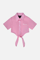 Camicia cotone con nodo Marc Ellis neonata