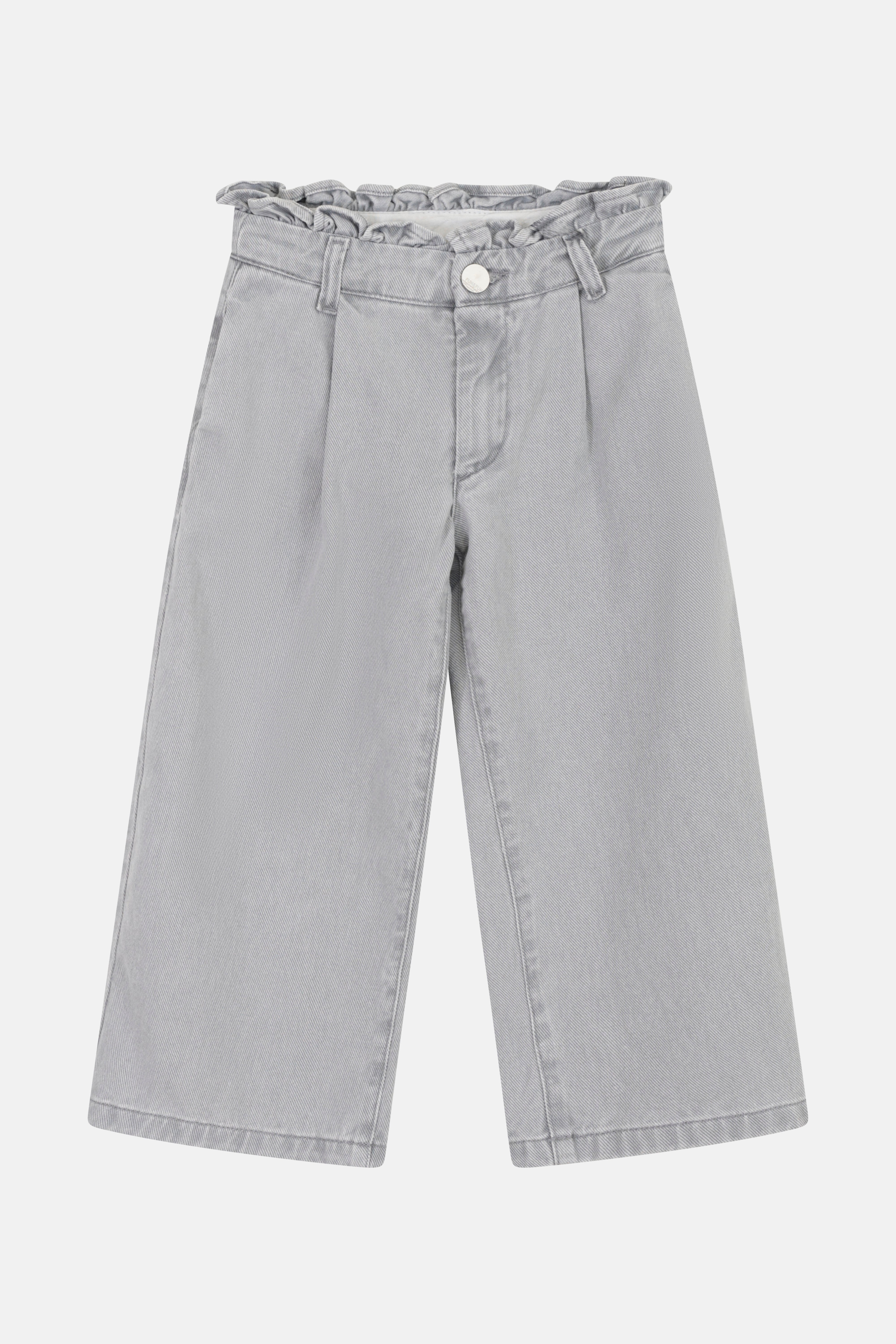 Pantalone Jeans Palazzo con Rouche Baby Fun&Fun Bambina - FW26