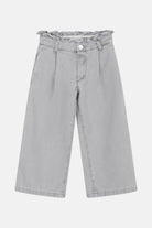 Pantalone Jeans Palazzo con Rouche Baby Fun&Fun Bambina - FW26