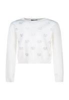 Maglioncino bianco Fun&Fun bambina baby