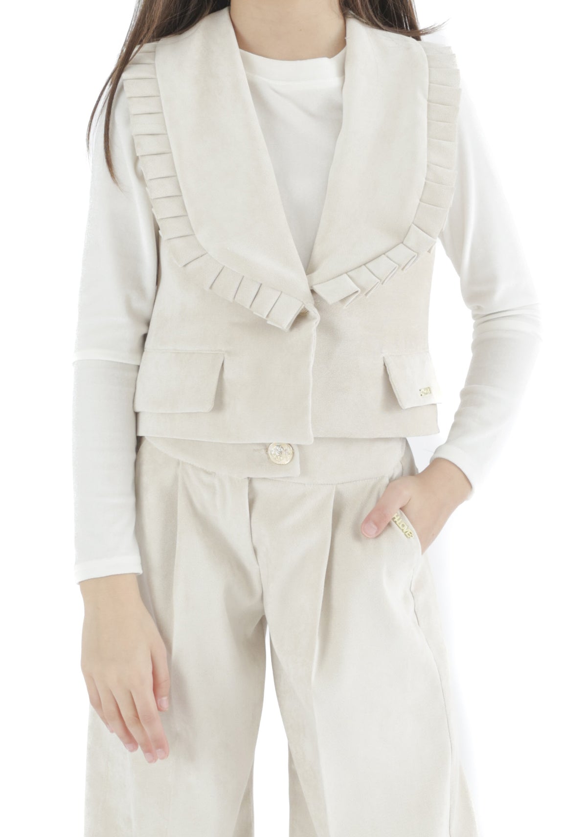 HLove Pantalone Casha e Cioccolato Junior Bambina (2) - FW26