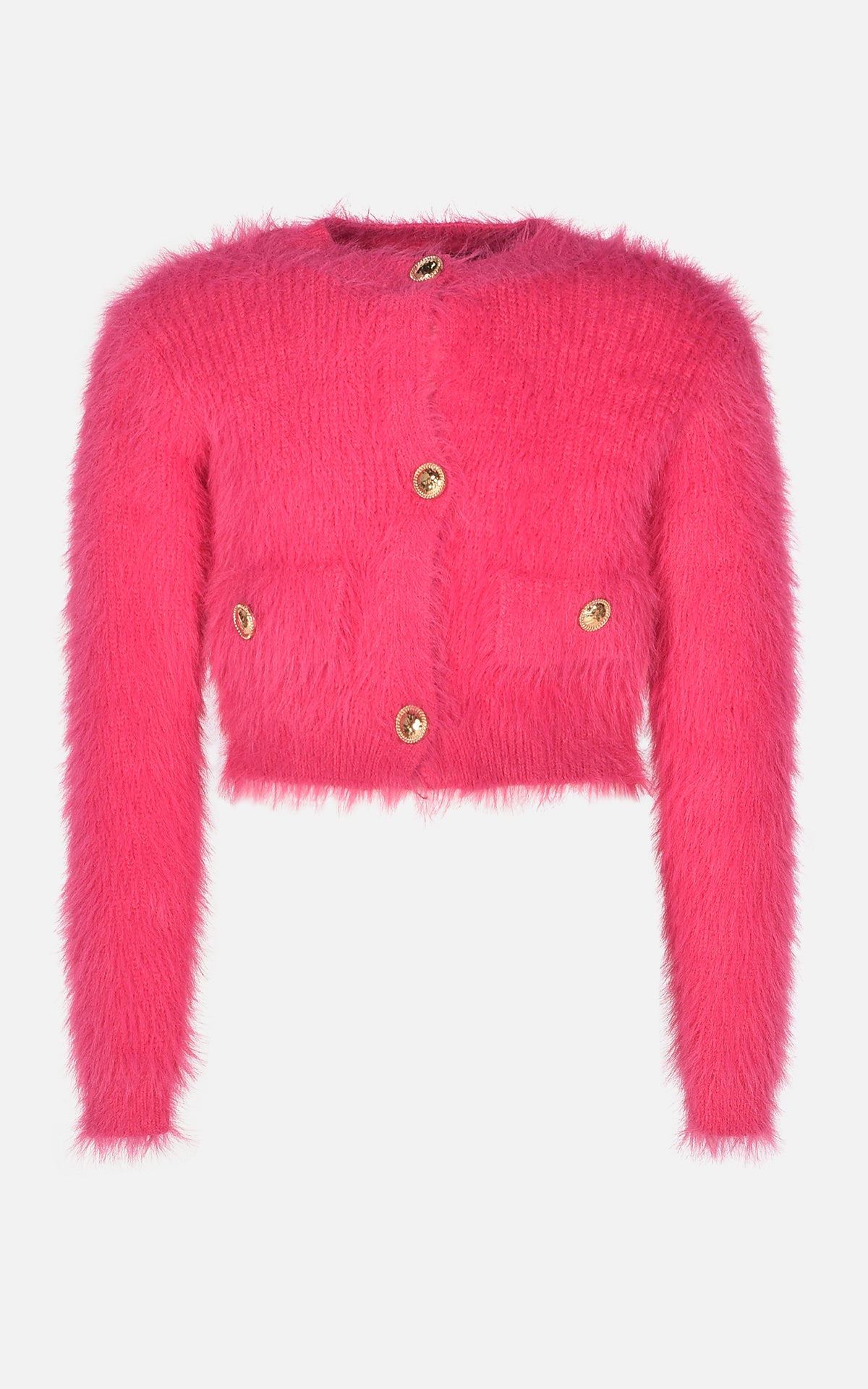 Cardigan fucsia Fun&Fun bambina baby