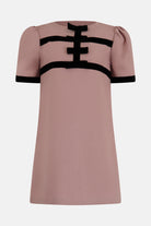 Abito Rosa e Beige Baby Fun&Fun Chic Bambina - FW26