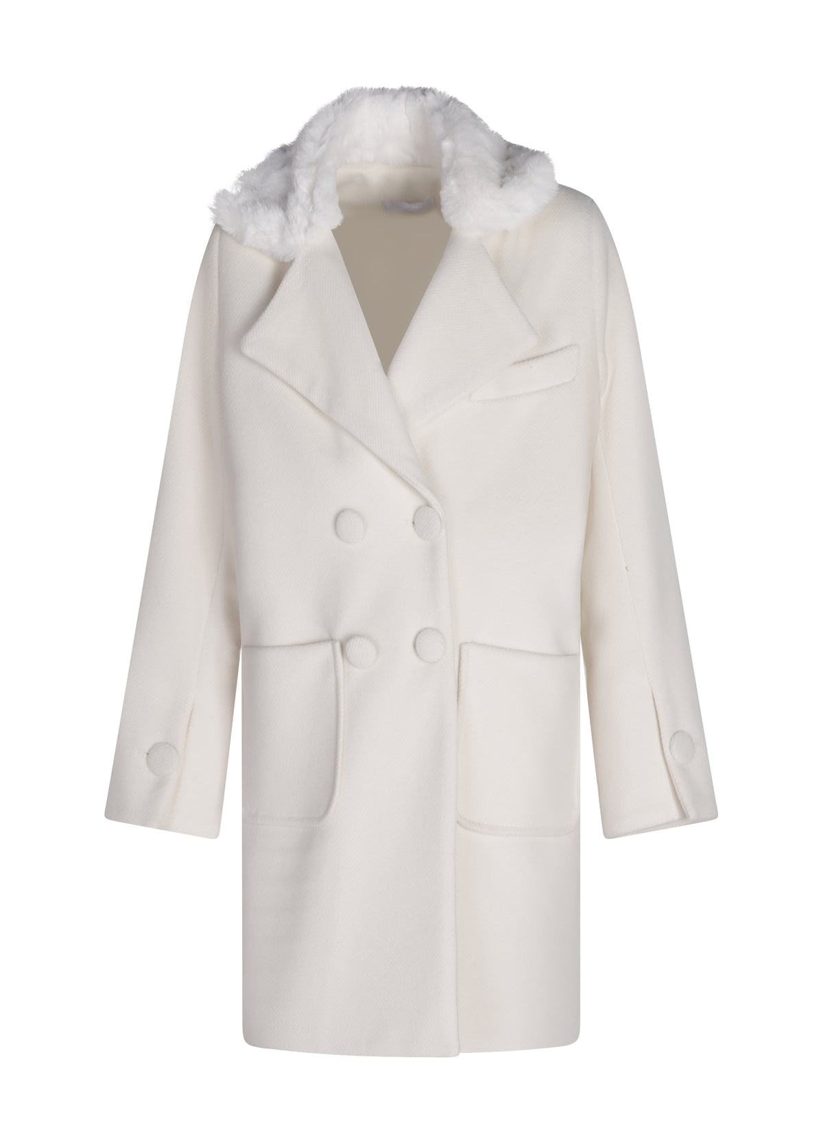 Cappotto rosa soft Fun&Fun Chic bambina Junior