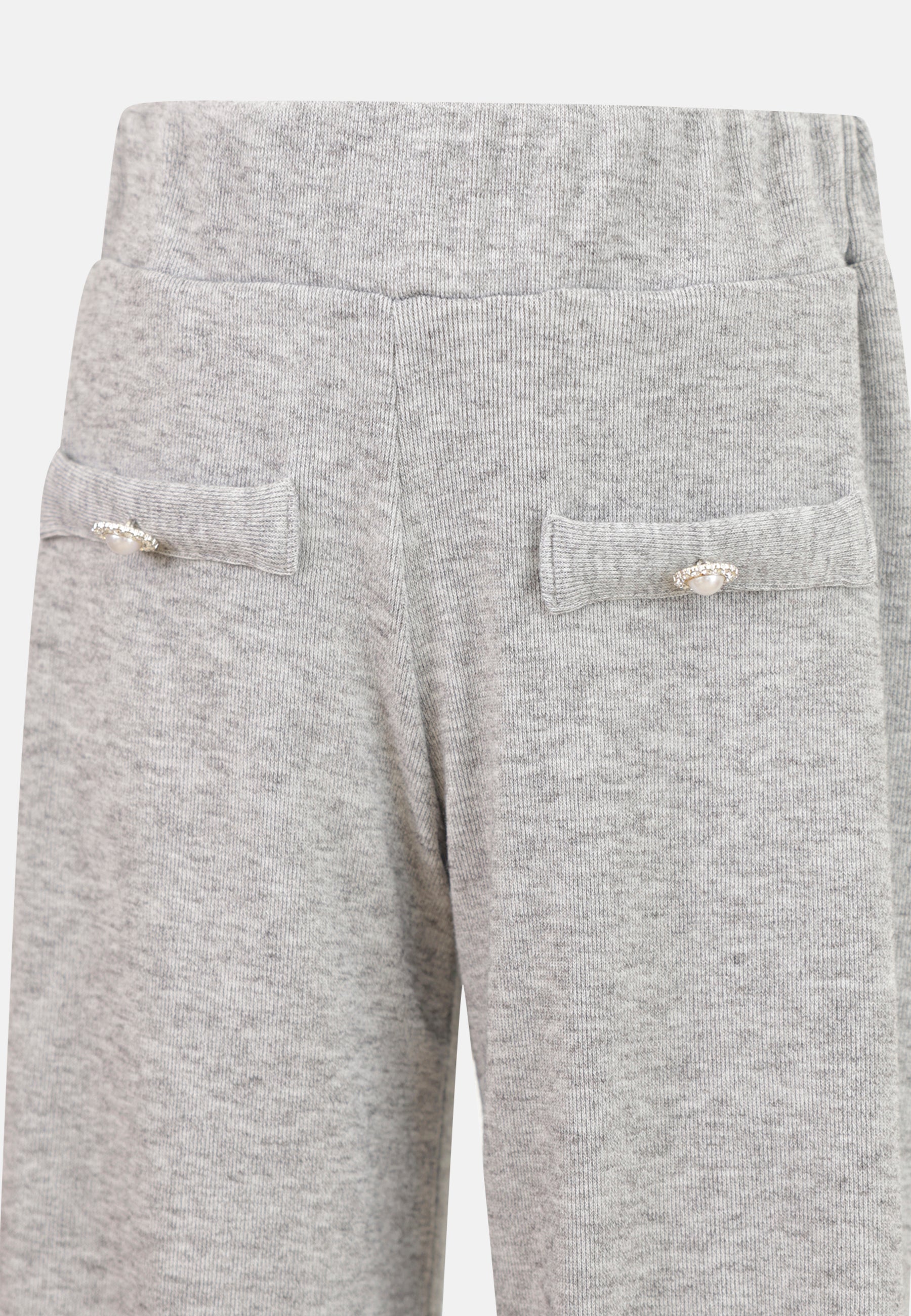 Pantalone Palazzo in Misto Lana Junior Fun&Fun Chic Bambina - FW26