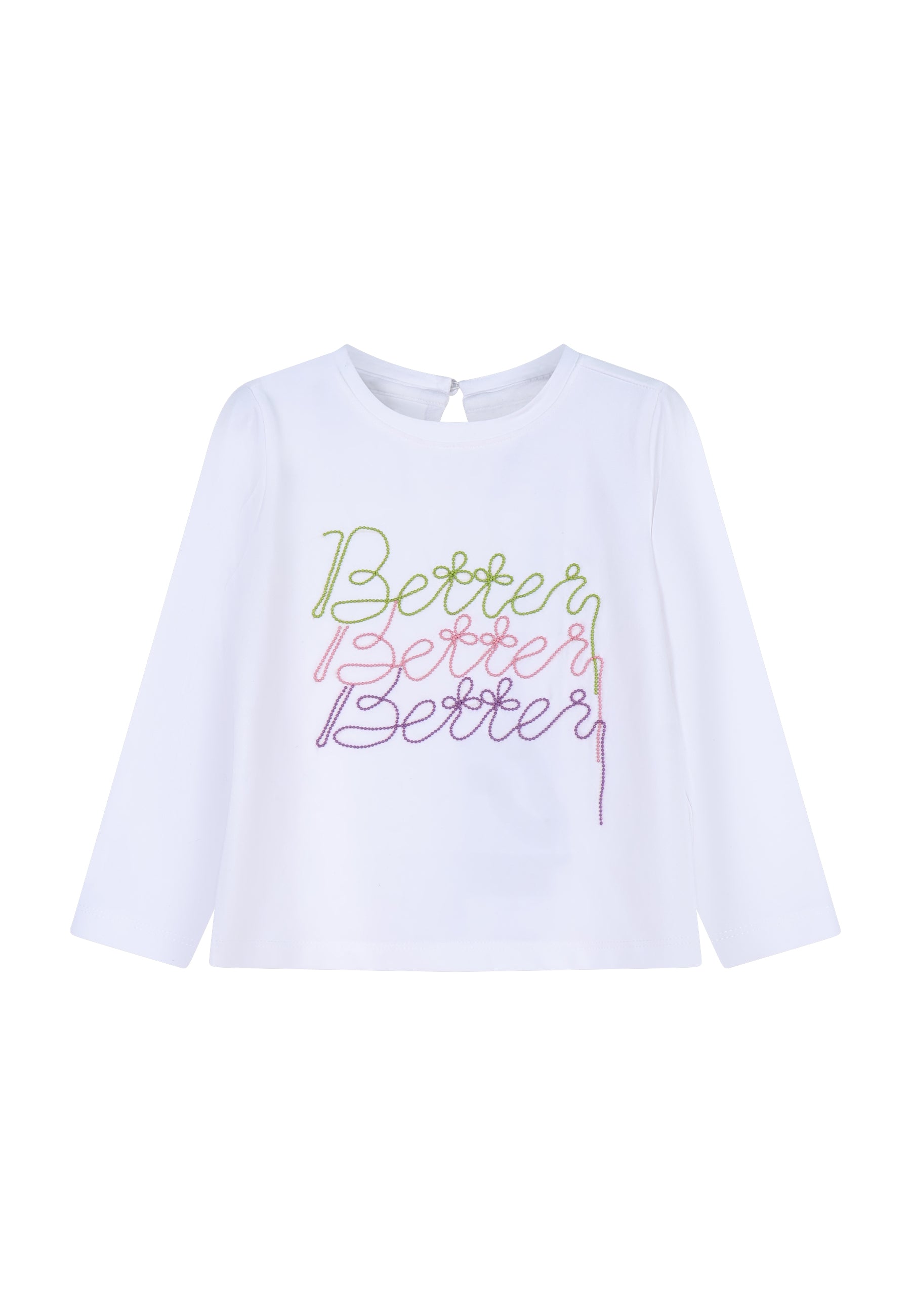 T-shirt bianca Fun&Fun neonata