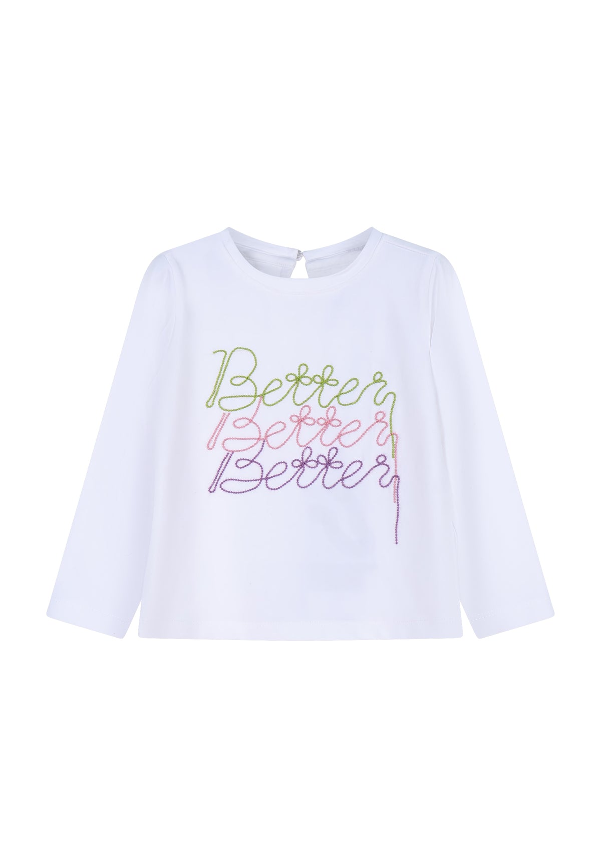 T-shirt bianca Fun&Fun neonata