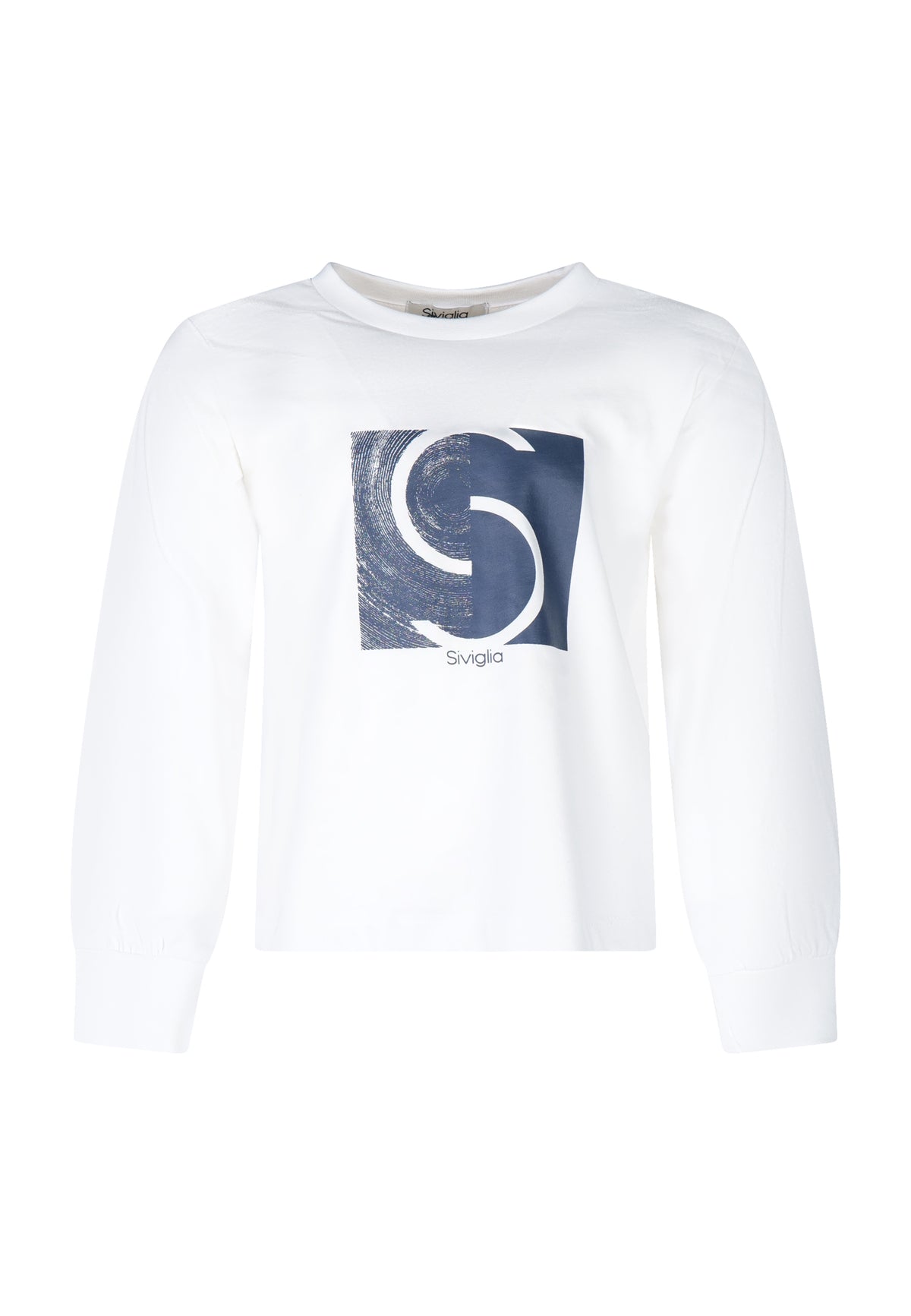 T-shirt manica lunga grafica Siviglia bambino