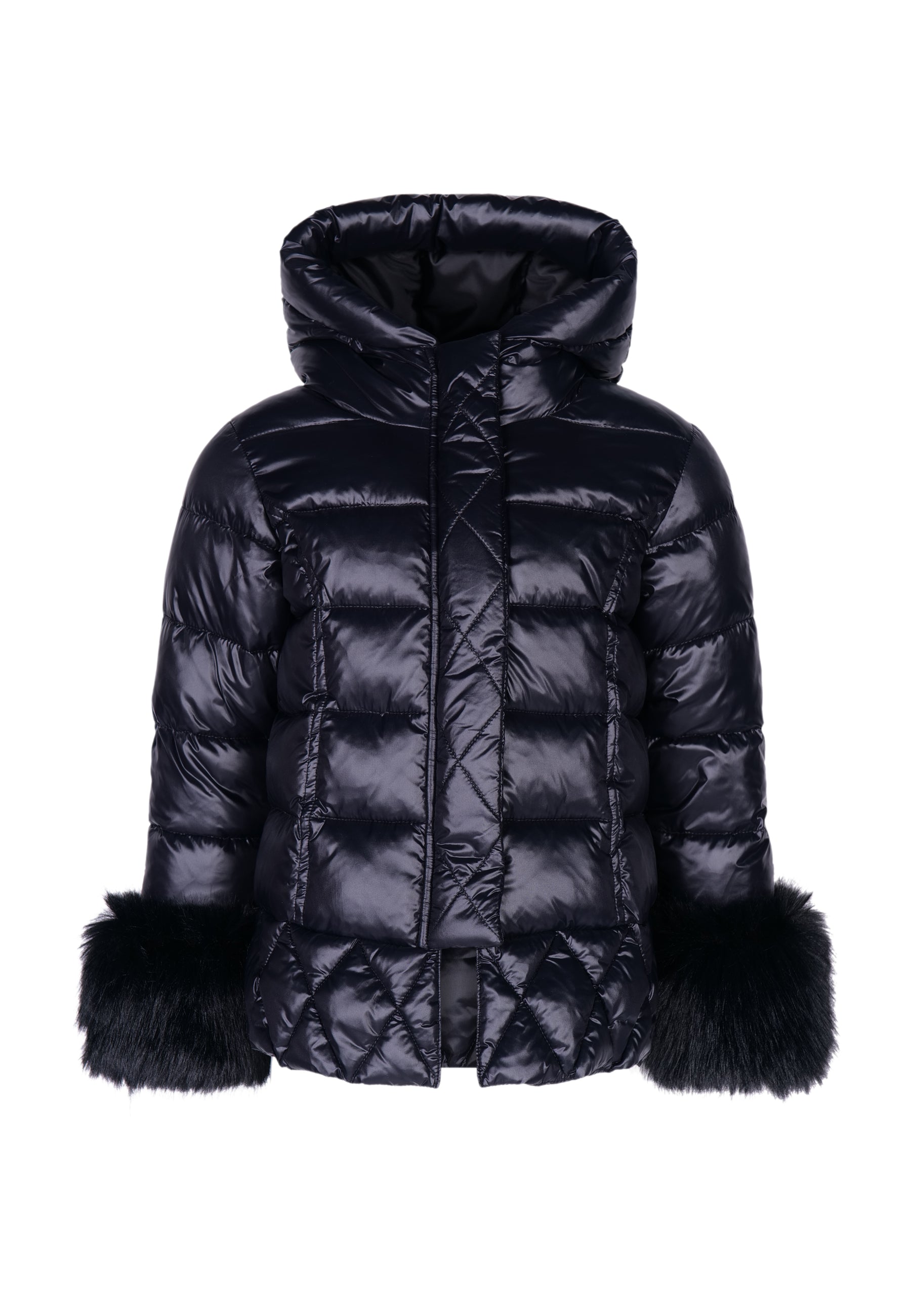 Giubbino nero Fun&Fun bambina baby