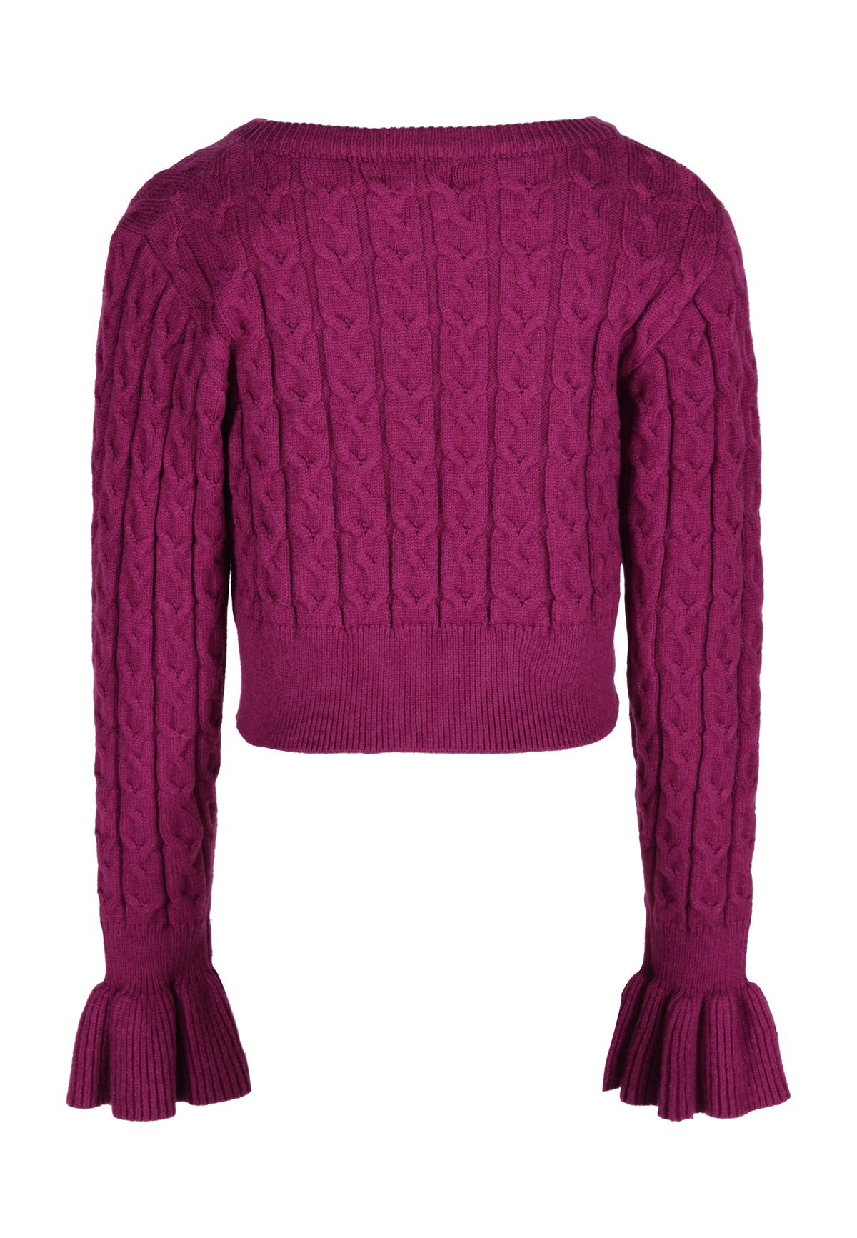 Maglia lana ciclamino Fun&Fun Chic bambina Junior