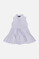 Abitino cotone collo rever Fun&Fun baby bambina