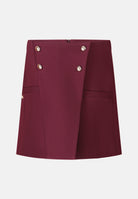 Short Vita Alta in Tessuto Laminato Junior Fun&Fun Bambina - FW26