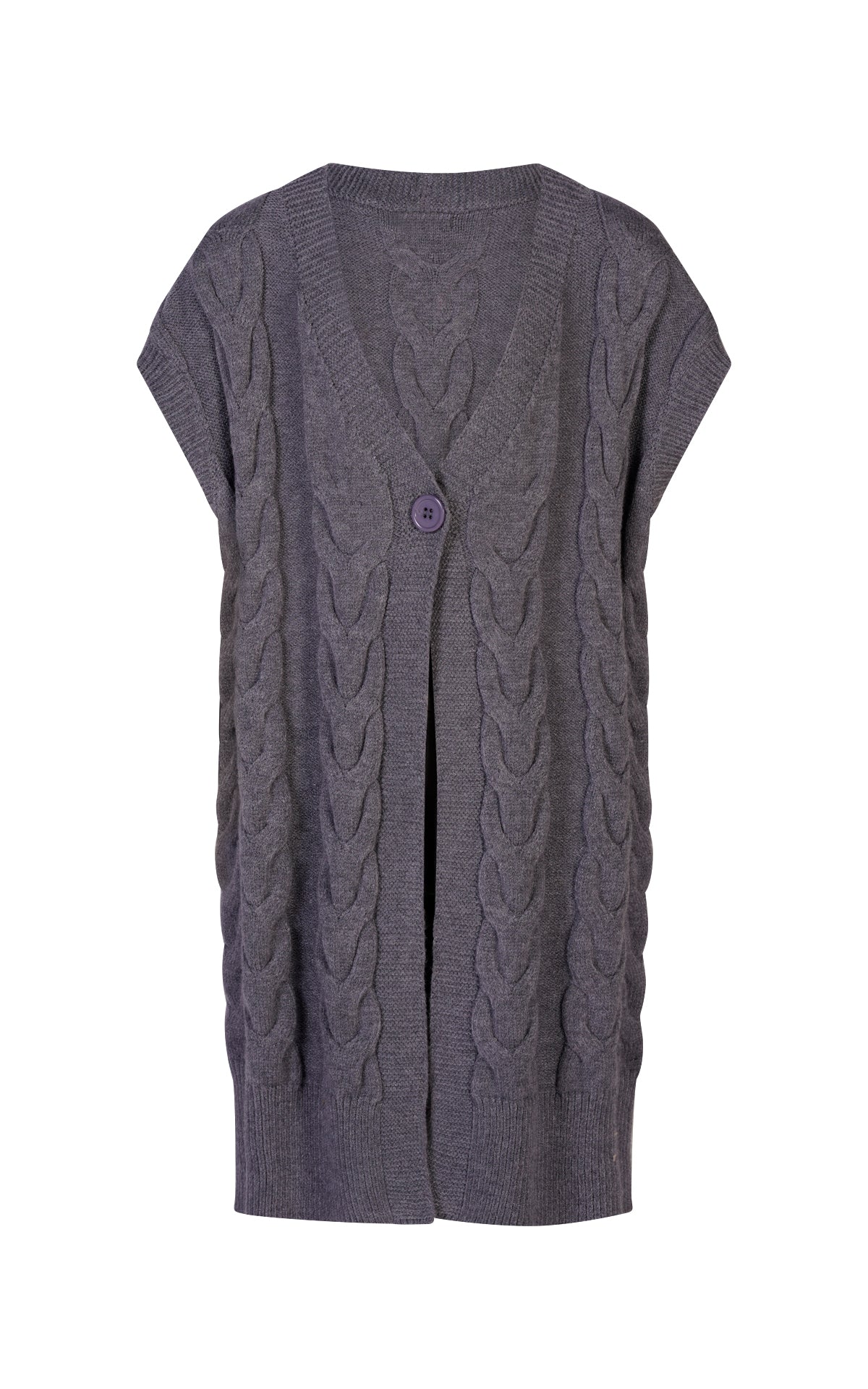 Gilet Lungo in Lana Junior Fun&Fun Chic bambina