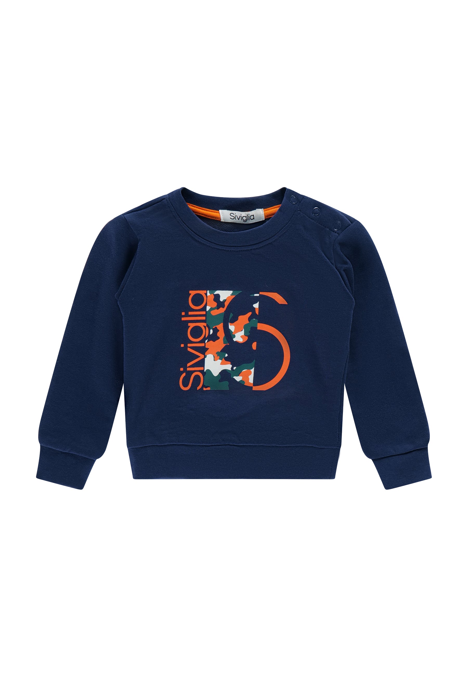 Felpa neonato grafica logo Siviglia bambino