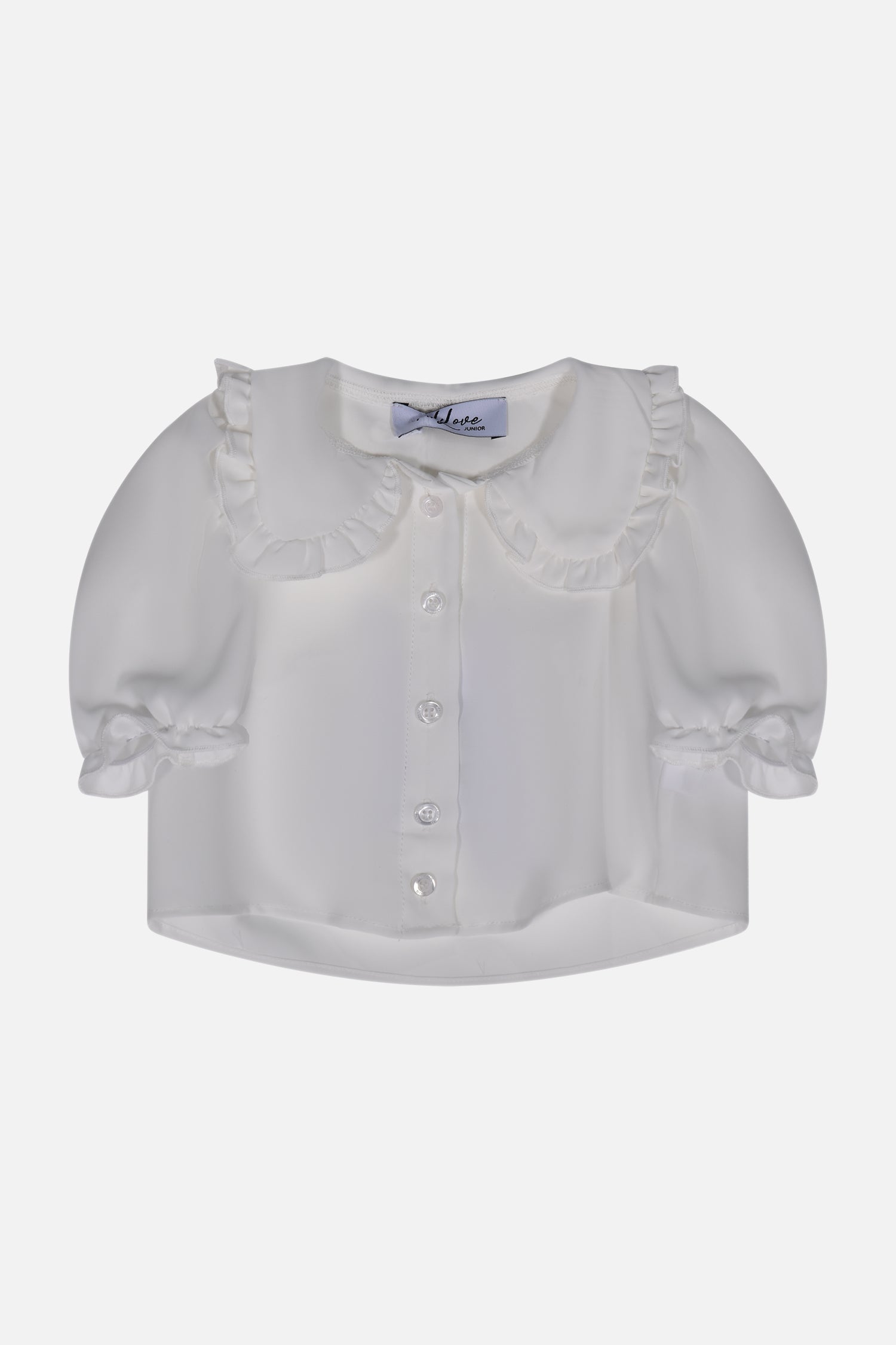 Camicia bianco panna HLove bambina