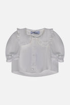 Camicia bianco panna HLove bambina
