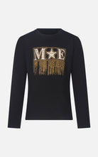 T-shirt Girocollo Nero Marc Ellis Junior bambina