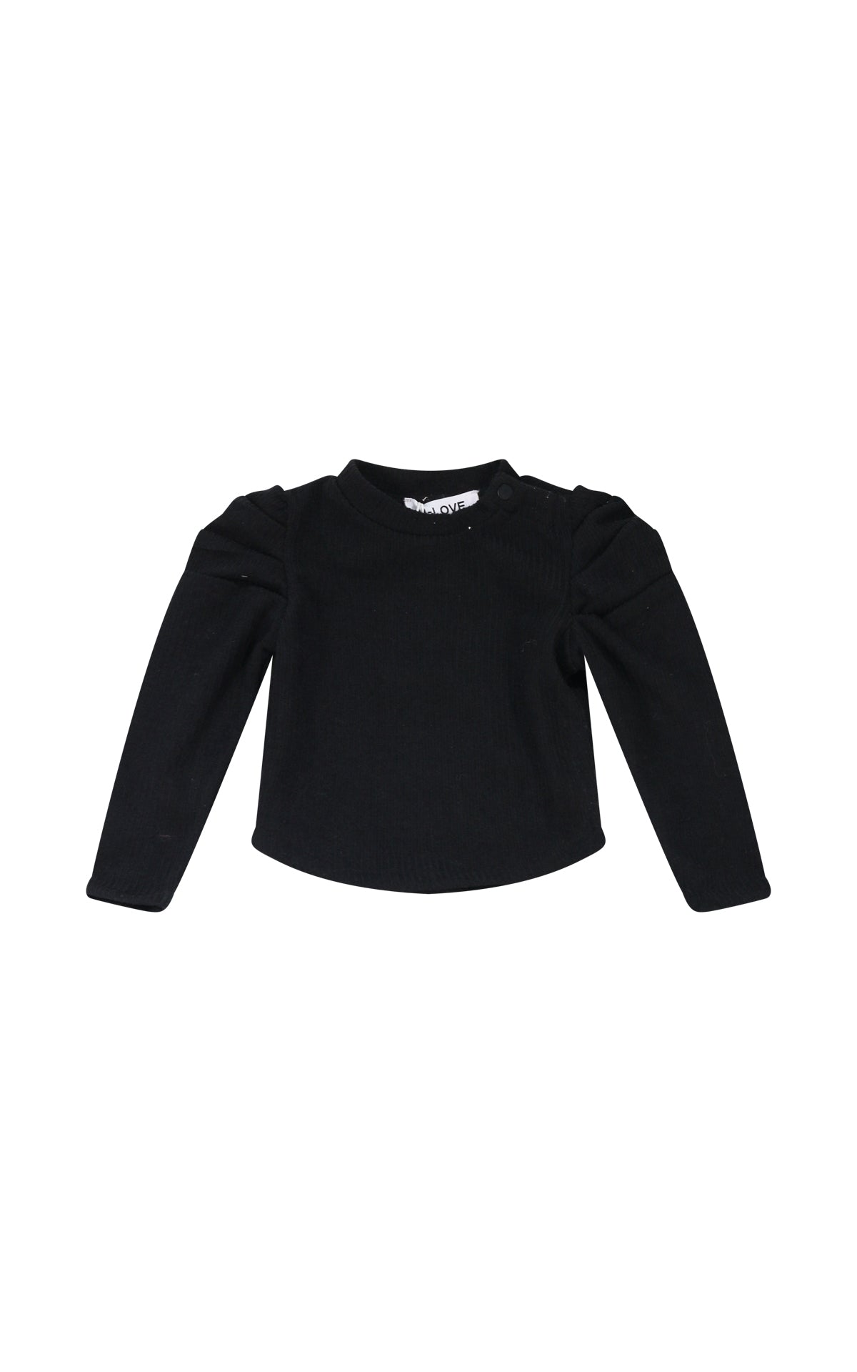 Maglia Colore Black Neonata HLove bambina