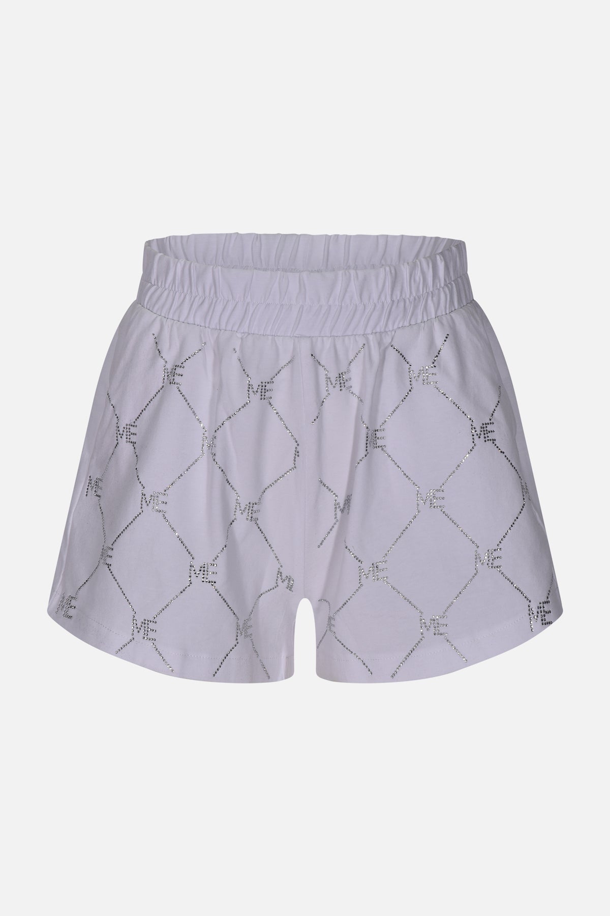 Short con logo e strass Marc Ellis bambina Junior